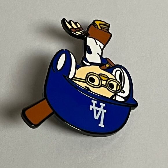 LA Dodgers Chicken Little Batter Hat Pin Pins Hats Bag Baseball Fitted New Era - Picture 5 of 8